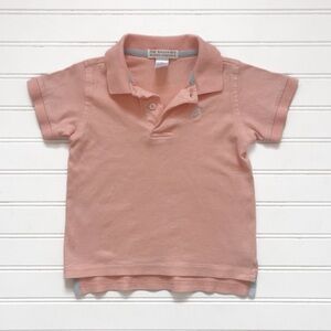 TBBC VGUC 100% Pima Cotton Pompano Peach Prim & Proper Polo